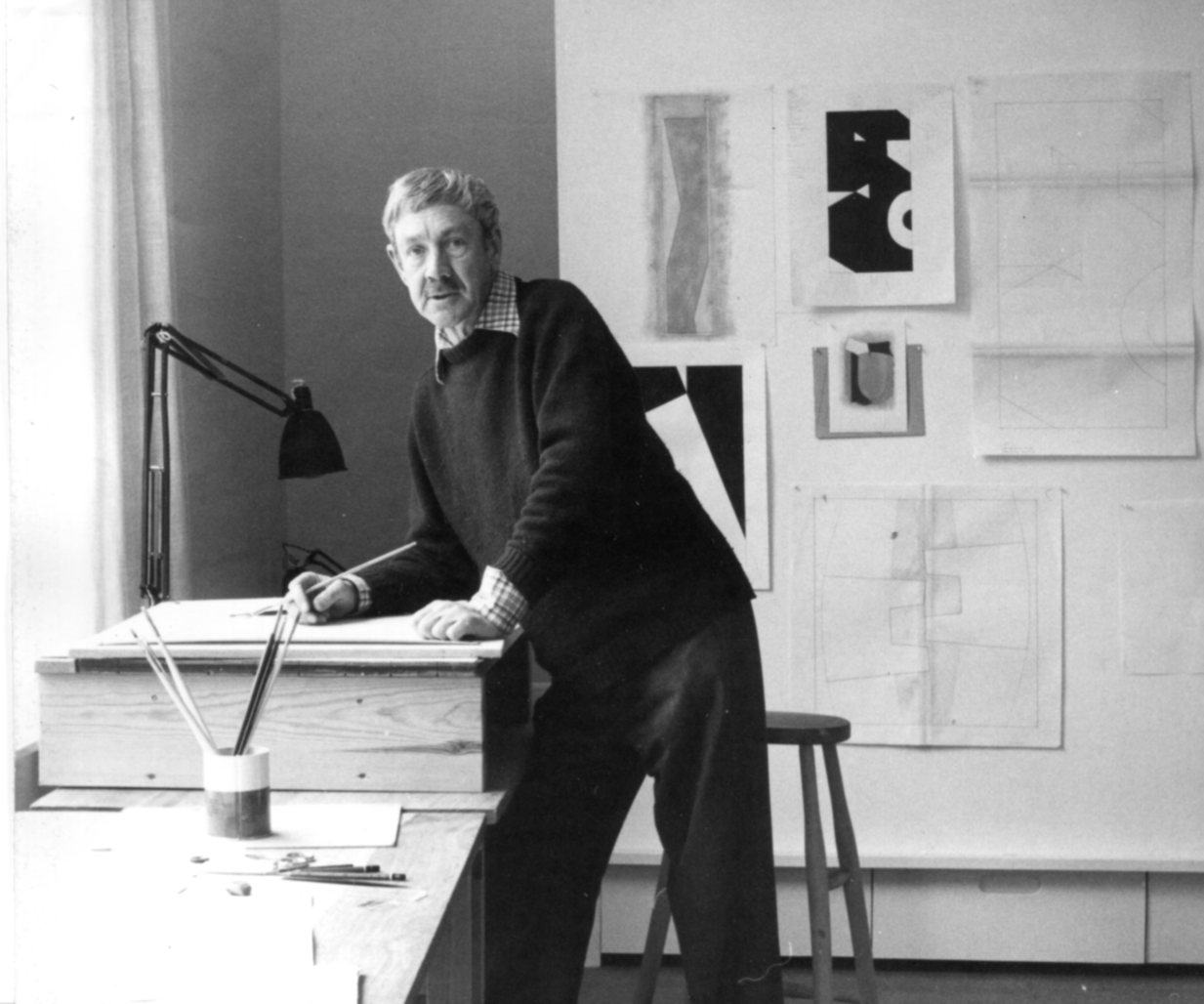 George Dannatt in his studio, 1976 – Modern Contemporary Art